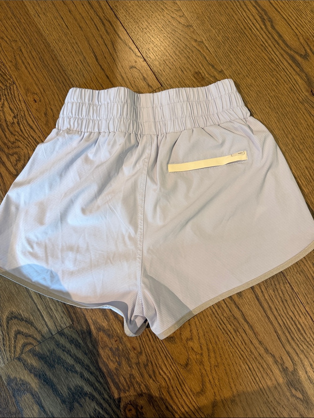 Vuori Light Blue Athletic Shorts with Elastic Waistband - Picture 2 of 2